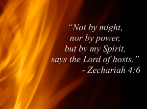 Holy Spirit, Not by might